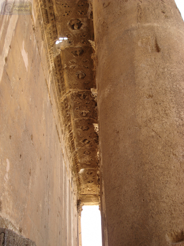 Detail of the Roman Ruins in Baalbek